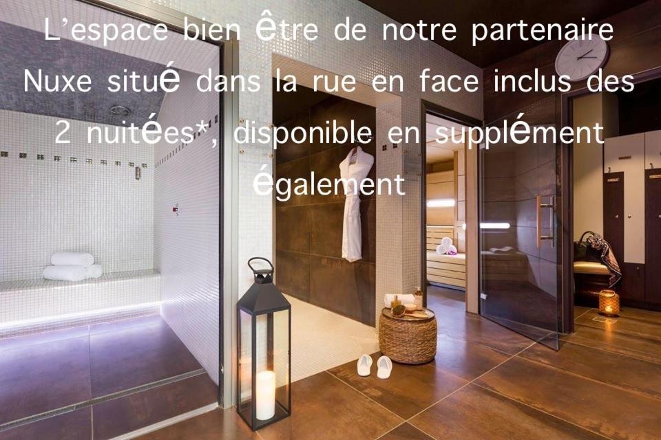 Appartamento Garden Spa-Hyper Centre Avec Cour-Calme-Sauna-Hamam Troyes Esterno foto